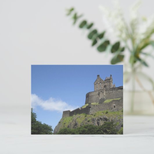 Aussicht auf Edinburgh Castle, Edinburgh, Schottla Postkarte (Stehend Vorderseite)