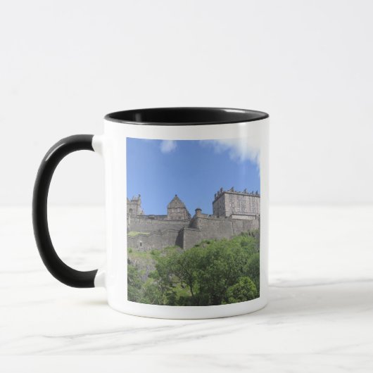 Aussicht auf Edinburgh Castle, Edinburgh, Schottla Tasse (Links)