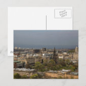 Aussicht auf Edinburgh Postkarte (Vorne/Hinten)