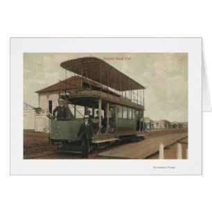 Aussicht auf ein Doppeldeckerkabel