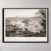 Aussicht auf ein französisches Phalanstery Poster (Vorne)