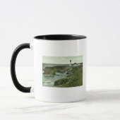 Aussicht auf ein Leuchtturm in den USA Tasse (Links)
