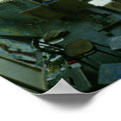 Aussicht auf ein Studio, erbaut 1897-99 Poster (Ecke)