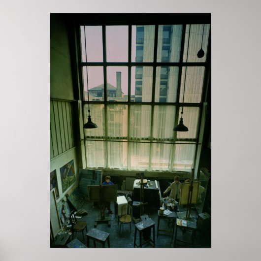 Aussicht auf ein Studio, erbaut 1897-99 Poster (Vorne)