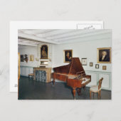 Aussicht auf ein Zimmer mit Flügel Postkarte (Vorne/Hinten)