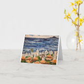 Aussicht auf eine Insel (Okinawa) Karte (Gelbe Blume)