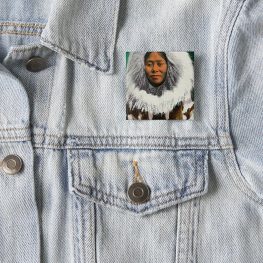 Aussicht auf eine Schönheit des Eskimo Button (Beispiel)