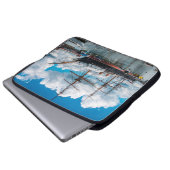 Aussicht auf eine Viktorianische Panzerfledermaus Laptopschutzhülle (Vorne Knopf)