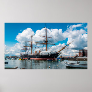 Aussicht auf eine Viktorianische Panzerfledermaus Poster