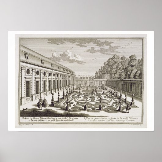 Aussicht auf einen Blumengarten bei Wien, aus 'Vor Poster (Vorne)