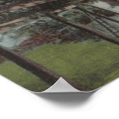 Aussicht auf einen Riesentraubstock Poster (Ecke)