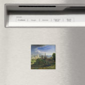 Aussicht auf Florenz, c.1829 Magnet (In Situ (Geschirrspüler))
