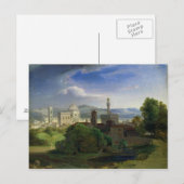 Aussicht auf Florenz, c.1829 Postkarte (Vorne/Hinten)