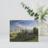 Aussicht auf Florenz, c.1829 Postkarte (Stehend Vorderseite)