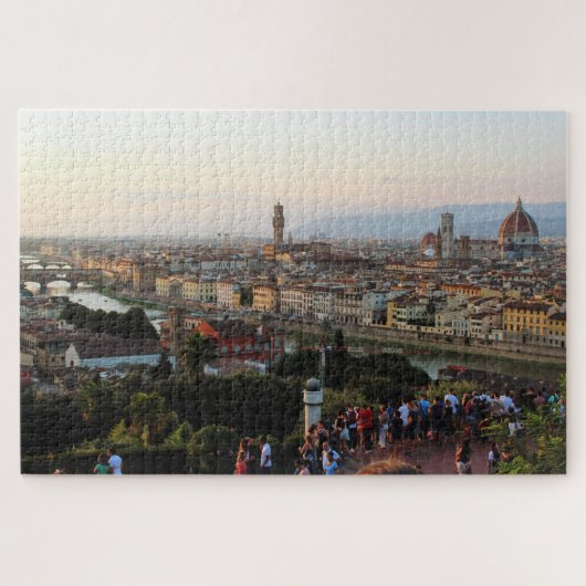 Aussicht auf Florenz, Italien Puzzle (Horizontal)