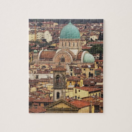 Aussicht auf Florenz, Italien von der Piazza Puzzle (Vertikal)