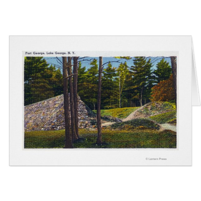Aussicht auf Fort George (Vorderseite (Horizontal))