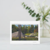 Aussicht auf Fort George Postkarte (Stehend Vorderseite)