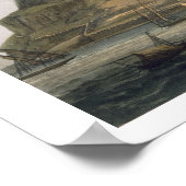 Aussicht auf Gibraltar, graviert von Thomas Suther Poster (Ecke)