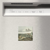 Aussicht auf Glasgow Magnet (In Situ (Geschirrspüler))