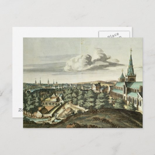 Aussicht auf Glasgow Postkarte (Vorne/Hinten)