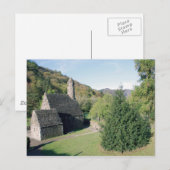 Aussicht auf Glendalough Postkarte (Vorne/Hinten)