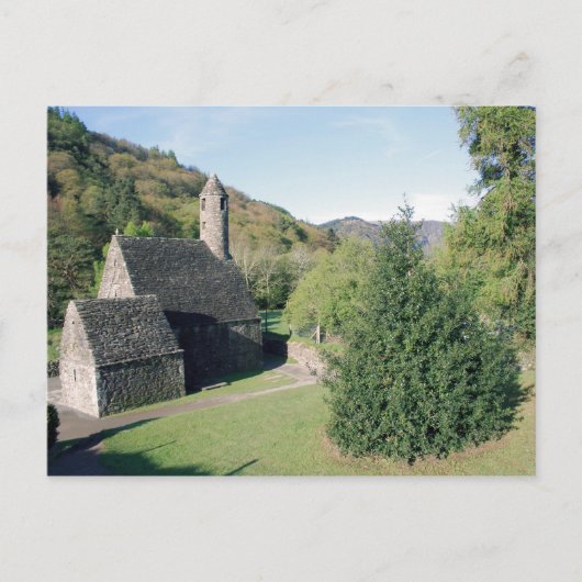 Aussicht auf Glendalough Postkarte (Vorderseite)