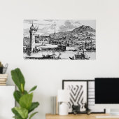 Aussicht auf Havanna Poster (Heimbüro)