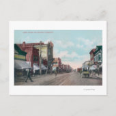Aussicht auf Holly StreetBellingham, WA Postkarte (Vorderseite)