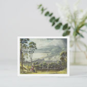 Aussicht auf Honfleur, aus "Sicht auf die Seine", Postkarte (Stehend Vorderseite)