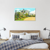 Aussicht auf Hoover Zuhause, Stanford U Campus Leinwanddruck (Insitu (Schlafzimmer))