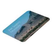 Aussicht auf Ighzoun und Berg, Marokko Magnet (Linke Seite)