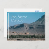 Aussicht auf Ighzoun und Berg, Marokko Postkarte (Vorne/Hinten)