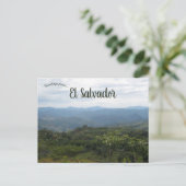 Aussicht auf Ilobasco, Cabañas El Salvador Postkarte (Stehend Vorderseite)