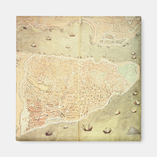 Aussicht auf Istanbul Magnet (Vorne)