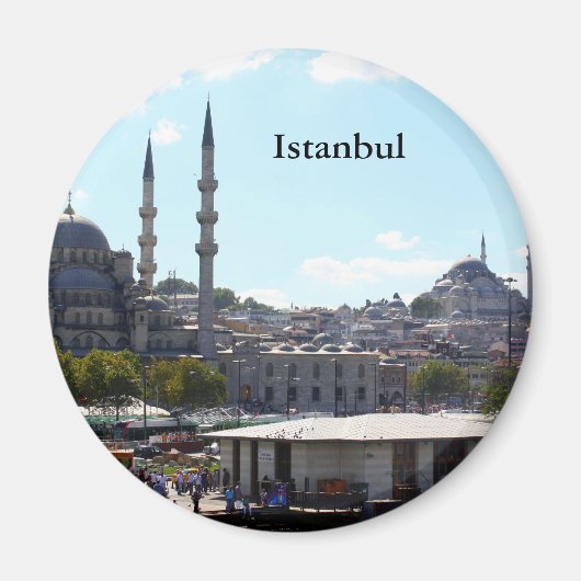 Aussicht auf Istanbul Magnet (Vorne)
