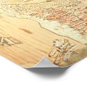 Aussicht auf Istanbul Poster (Ecke)