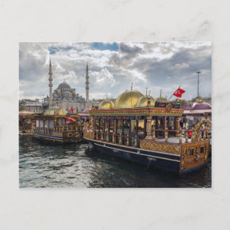 Aussicht auf Istanbul (Türkei) Postkarte