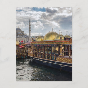 Aussicht auf Istanbul (Türkei) Postkarte