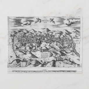 Aussicht auf Jerusalem, 1570 ? Postkarte