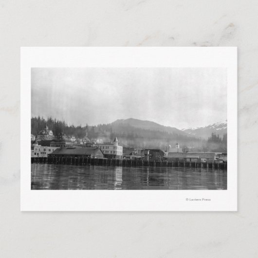Aussicht auf Ketchikan, Alaska Postkarte (Vorderseite)