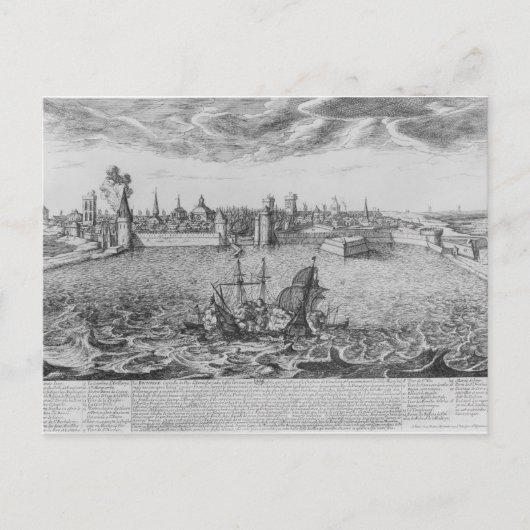 Aussicht auf La Rochelle Postkarte (Vorderseite)