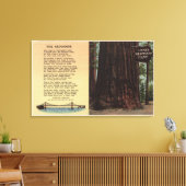 Aussicht auf Lanes - Redwood-Wohnung Leinwanddruck (Insitu (Wohnzimmer))