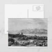 Aussicht auf Lausanne Postkarte (Vorne/Hinten)