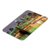 Aussicht auf Lower Manhattan und die Brooklyn Brid Magnet (Linke Seite)