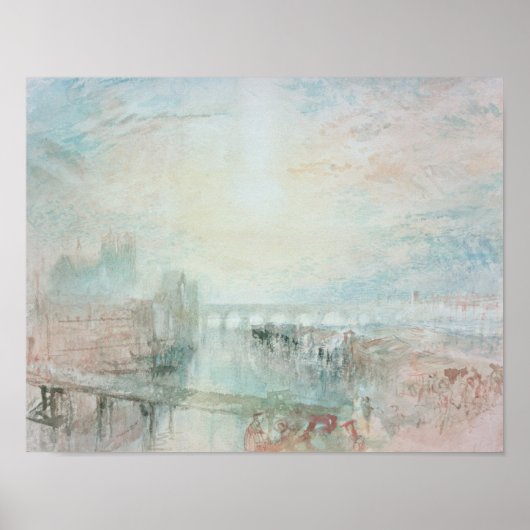 Aussicht auf Lyon Poster (Vorne)