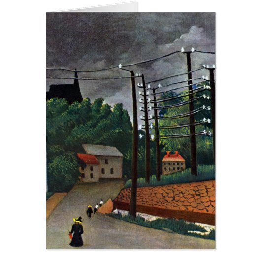Aussicht auf Malakoff von Henri Rousseau, Vintage (Vorne)