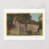 Aussicht auf Mark Twain Cabin auf dem Jackass Hill Postkarte (Vorderseite)