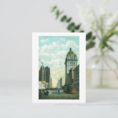 Aussicht auf Market St. bei 3. und Kearny Postkarte (Stehend Vorderseite)