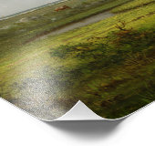 Aussicht auf Marshfield, 1876 von Martin Johnson H Fotodruck (Ecke)